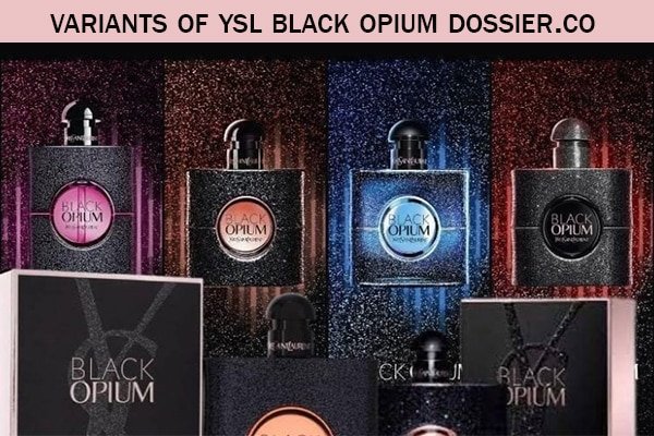 variants of ysl black opium dossier